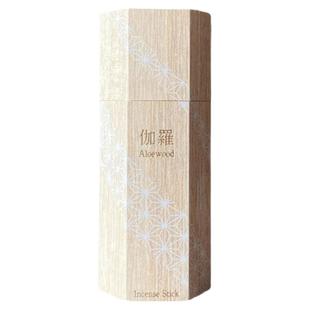日本京都香彩堂 木盒装线香灯刻系列木莲白檀沉香伽罗龙涎