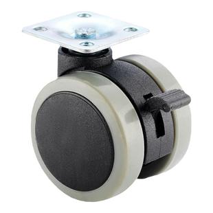 万向轮静音家具移动花架底座托盘轮滑1.5寸2寸推车婴儿床滚轮轮子