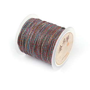 彩金72号玉线编织手绳手工编绳金线金银丝线在逃公主手绳diy材料