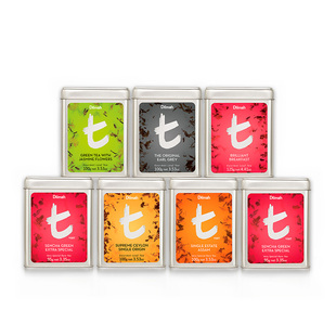 Dilmah迪尔玛进口锡兰红茶伯爵红茶英式早餐茶 T系列罐装 BOP等级