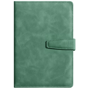 a5商务笔记本本子2026年新款简约复古硬皮面私人会议记录本工作办公用加厚日记本成人记事本定制可印logo批发