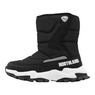NORTHLAND儿童雪地靴冬季新品熊爪底+防滑铁齿 防风防水棉靴