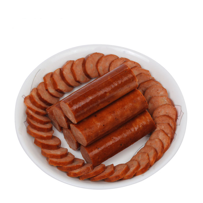 大善腊肠 齐善素食素肠烧烤素食素肉大豆蛋白肠零食小吃仿荤斋菜