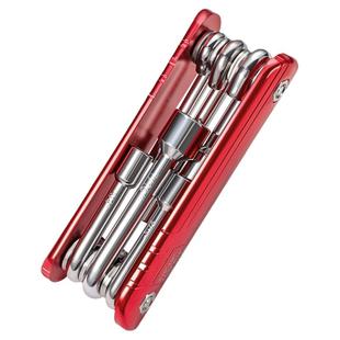 折叠外六角套筒扳手公英制便携式家用万能拆卸工具组合套装铝合金