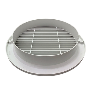 华旗圆形直百叶 新款abs新风出风口排风口空调风口通风管道排气口