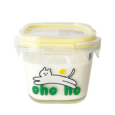 耐高温玻璃保鲜盒儿童专用辅食碗