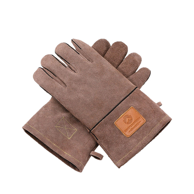 柯曼焚火隔热手套双层加厚