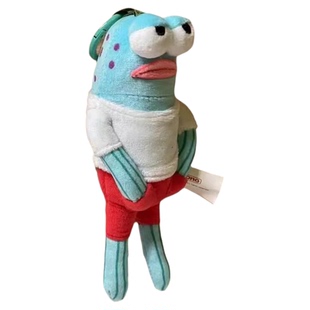 比奇堡居民毛绒玩偶挂件丑萌搞怪包挂饰绿色玩偶公仔车钥匙扣挂饰