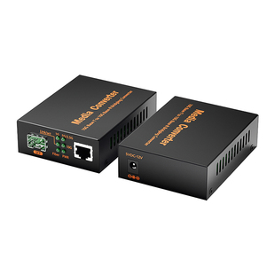阿卡斯 10G万兆光纤收发器2.5G光电转换器自适应网络监控LC/SC单纤双纤1光2光1电4电8电SFP口交换机