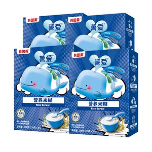 贝因美菁爱高铁营养米糊200g*4