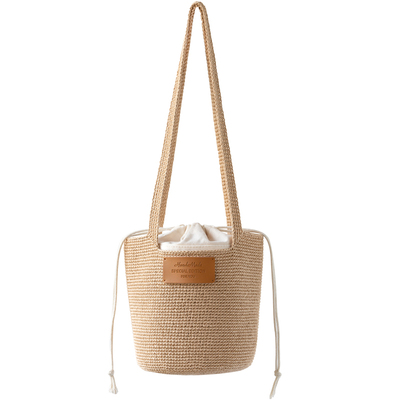 荔夏水桶包LUFFY棉草编织材料包