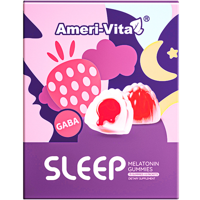 亚美唯他褪黑素睡眠助睡眠软糖