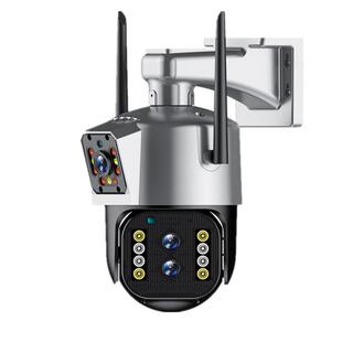 监控器变焦360度无死角家用无线手机远程室户外高清4G双摄像影头