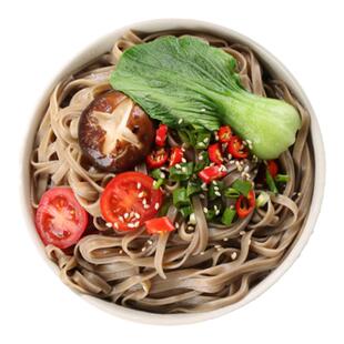 青稞荞麦黑全麦挂面纯正荞麦面青稞面懒人全麦粗杂粮挂面速食代餐