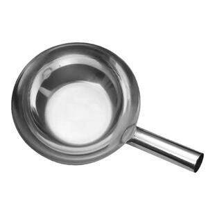 加厚无磁不锈钢水勺家用水舀子厨房长柄食堂大汤勺汤瓢水勺拌凉菜