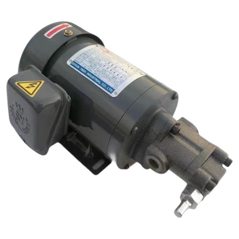 台湾群策SY电机高速冲床润滑油泵 调压摆线泵浦 1/4HP190W+12A-VB