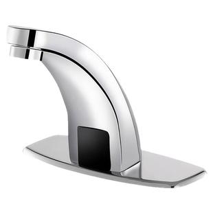 全自动感应水龙头洗手池全铜冷热红外线智能感应式龙头单冷交直流