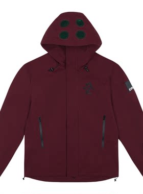 MEDMxEVA联名PVC机体结构冲锋衣