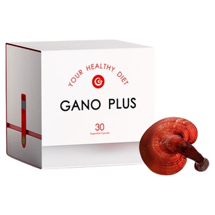 [30颗]GanoExcel赤点鲜萃灵芝Plus灵芝多重萃取物支持代谢健康