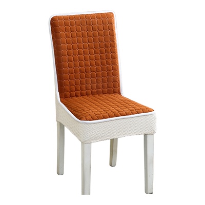 菱格纹连体椅套防滑加厚