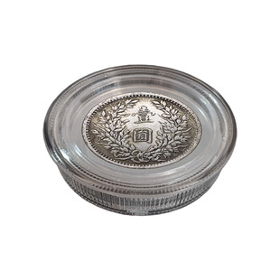 银币银元收藏盒金币收纳盒袁大头银元展示盒保护盒亚克力透明盒子