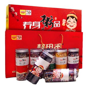 梦思香礼盒装八宝粥米春节员工福利五谷杂粮七天不重样礼品团购
