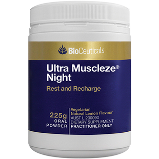 澳洲Bioceuticals土豪肽镁褪黑素睡眠粉助眠舒缓情绪深睡眠240g