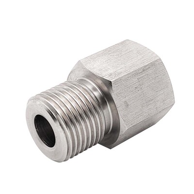 内RC1/4-外G3/8不锈钢转接头