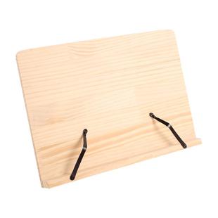 倾斜坐姿矫正器阅读架可调写字板学生实木书夹写作业神器书桌画板