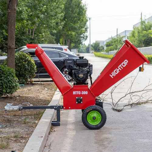 HTTC-300小型树枝碎枝机 燃油款移动式园林枝条果树树枝粉碎机