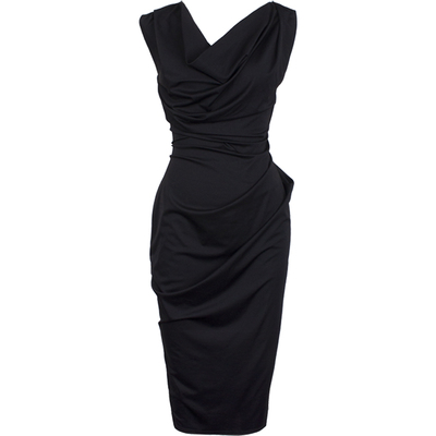 小众设计立体褶皱连衣裙