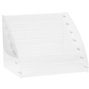 吧唧收纳盒周边谷子动漫挂件徽章学生分类多层阶梯透明整理展示架