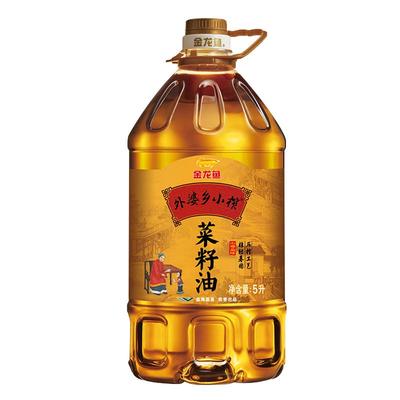 金龙鱼外婆乡小榨菜籽油5L