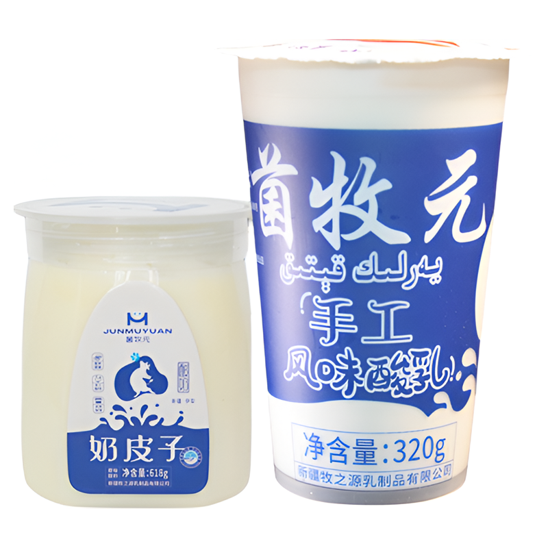 手工老酸奶菌牧元奶皮子酸奶