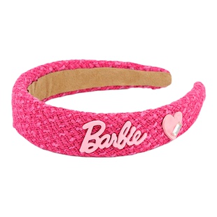 Barbie芭比官方正品粉发箍女头饰头箍洗脸高颅顶防滑发饰礼物新年