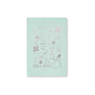 日本midori Ojisan30周年三年连用日记笔记本装饰贴纸可爱插画