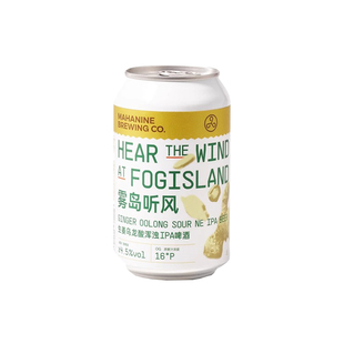 【楠希小馆】大九酿造 雾岛听风生姜乌龙酸浑浊IPA国产精酿啤酒