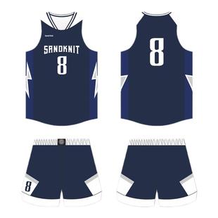 森耐特2026新款美式复古四分短裤闪电球衣篮球男定制篮球服套装