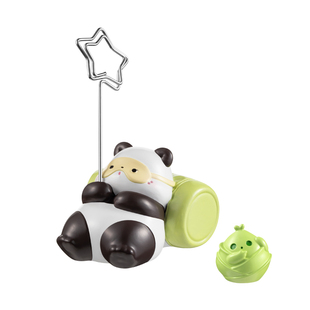 三尺鲤国潮文具 墨宝便签夹博物文创可爱卡通树脂便条夹手机座桌面摆件手机支架博物馆文创高颜值礼物手办女