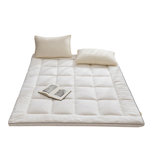 罗兰家纺纯色床褥床垫加厚家用可折叠软垫单双人垫被宿舍床褥垫被