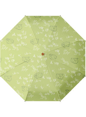 仟语小清新雨伞女可爱晴雨两用