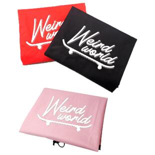 WEIRD 防水耐用加厚牛津布滑板包双翘陆冲长板舞板斜挎收纳袋子