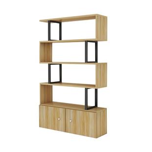 书架落地隔断置物架简约创意文件客厅现代办公卧室家用收纳储物柜