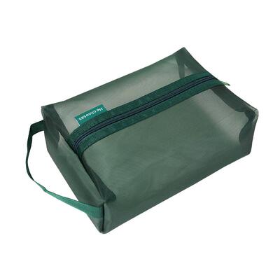 复古超大容量网纱收纳包化妆品女便携随身旅行洗漱包护肤品收纳袋钥匙零钱袋身份证小件物品耳机数据线卡包