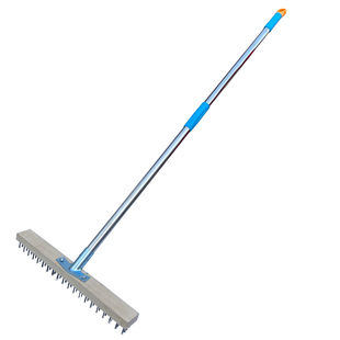 水泥拉毛划线钢丝刷桥面混凝土糙毛路面刮线30公分40公分宽