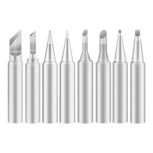 白光BK881二合一热风枪焊台烙铁头T600无铅环保电洛铁咀刀头马蹄