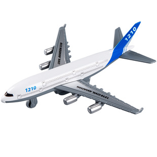 合金飞机模型儿童玩具仿真客机模型男女孩精致运输机网红新款摆件