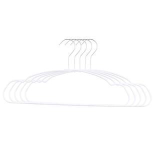 miniso名创优品金属浸胶防滑衣架阳台宿舍衣挂不起包晾晒衣服撑子