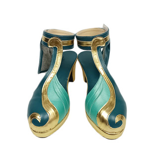 游戏人物鞋子定制cosplay鞋王者荣耀小乔青蛇cos鞋动漫鞋来图定做