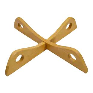 砂锅垫竹片拼接隔热餐垫锅碗家用锅架防烫垫弧形竹子固定锅防滑垫